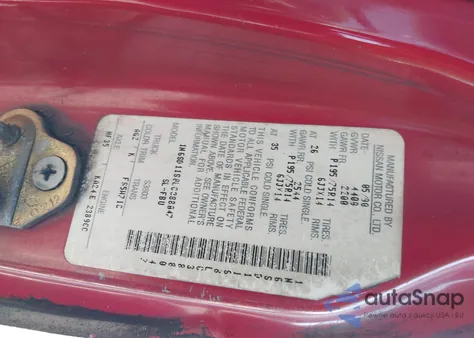 1990 Nissan D21 Short Bed from USA, damaged, VIN 1N6SD11S8LC388047